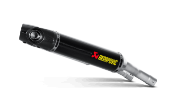 Akrapovic Slip-on Line Carbon Einddemper Set (L+R) met E-keur Yamaha YZF-R1 2007 - 2008